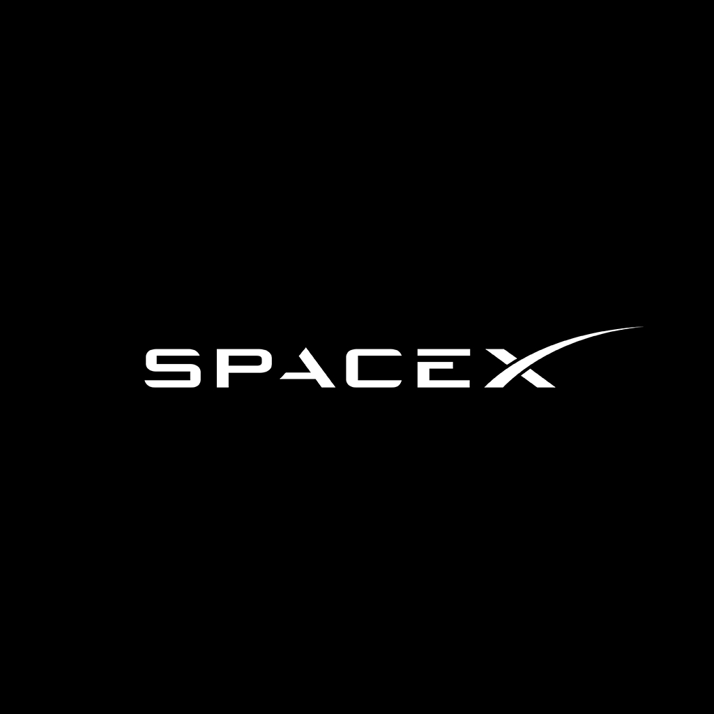 Logo de la empresa Space X.