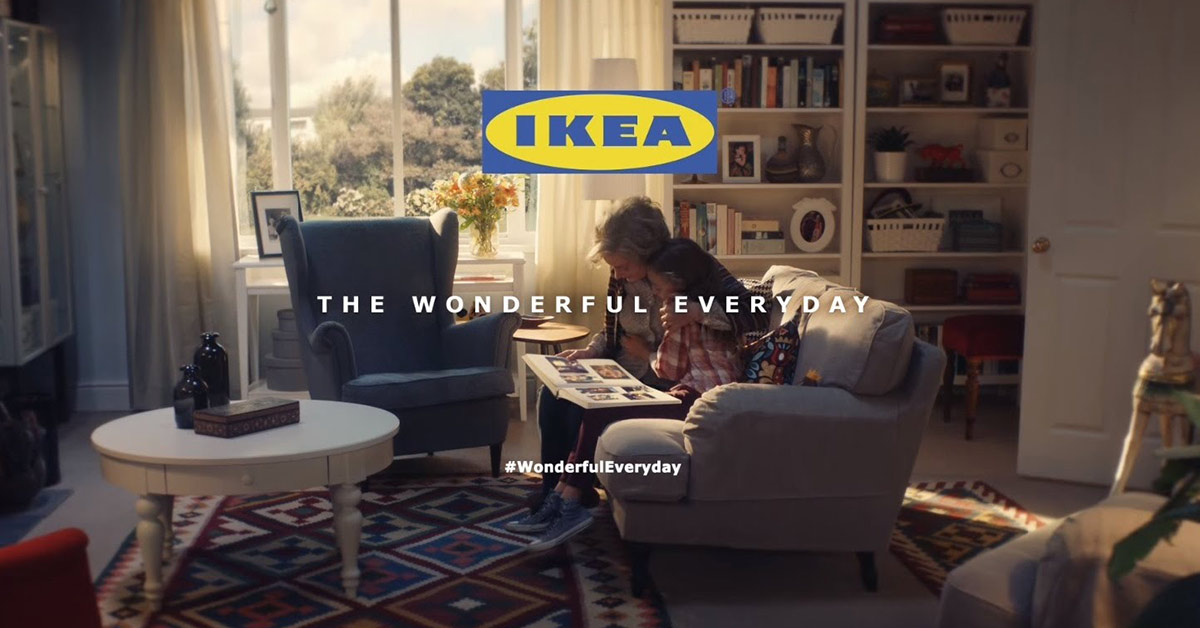 Good example of copywriting by IKEA.